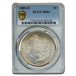 1889-O Morgan Dollar MS-61 PCGS