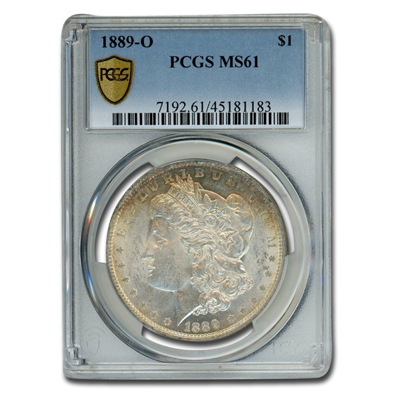 1889-O Morgan Dollar MS-61 PCGS 1889-O Morgan Dollar MS-61 PCGS