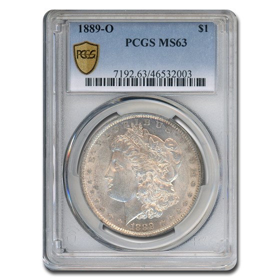 1889-O Morgan Dollar MS-63 PCGS 1889-O Morgan Dollar MS-63 PCGS