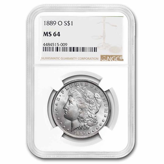 1889-O Morgan Dollar MS-64 NGC