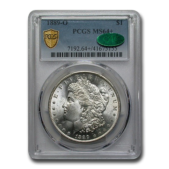 1889-O Morgan Dollar MS-64+ PCGS CAC 1889-O Morgan Dollar MS-64+ PCGS CAC