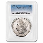 1889-O Morgan Dollar MS-64 PCGS