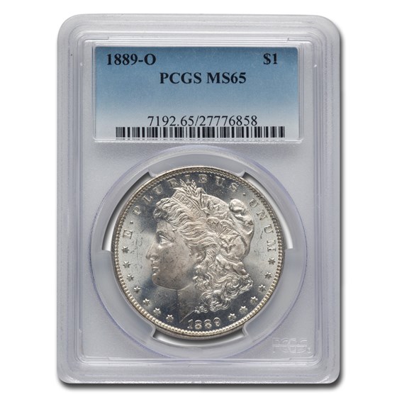 1889-O Morgan Dollar MS-65 PCGS 1889-O Morgan Dollar MS-65 PCGS