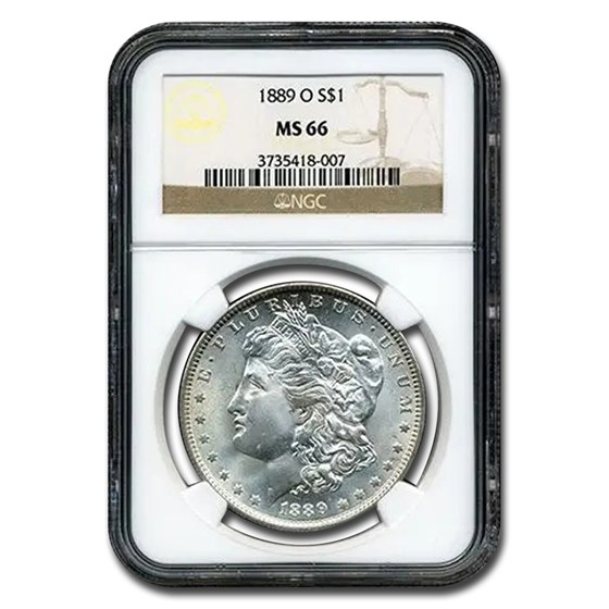 1889-O Morgan Dollar MS-66 NGC 1889-O Morgan Dollar MS-66 NGC
