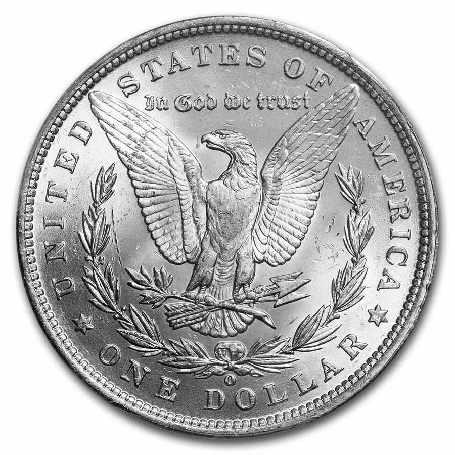 Buy 1889-O Stage Coach Silver Dollar BU PCGS | APMEX