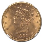 1889-S $10 Liberty Gold Eagle MS-65 NGC