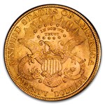 1889-S $20 Liberty Gold Double Eagle MS-64 PCGS