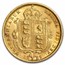 1889-S Australia Gold 1/2 Sovereign AU