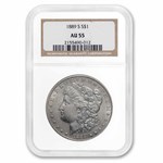 1889-S Morgan Dollar AU-55 NGC