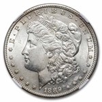 1889-S Morgan Dollar AU-58 NGC