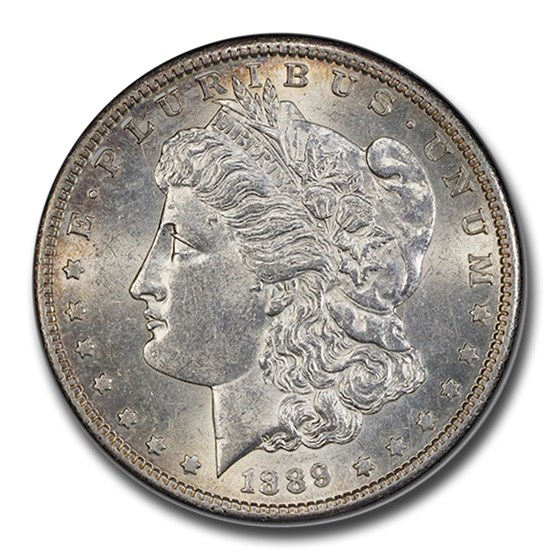 1889-S Morgan Dollar AU-58 PCGS 1889-S Morgan Dollar AU-58 PCGS