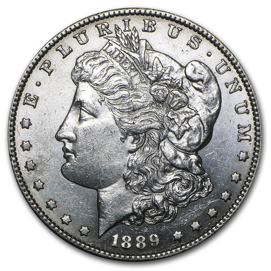 1889-S Morgan Dollar AU-58
