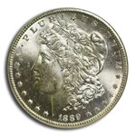1889-S Morgan Dollar MS-64 NGC CAC (Redfield)