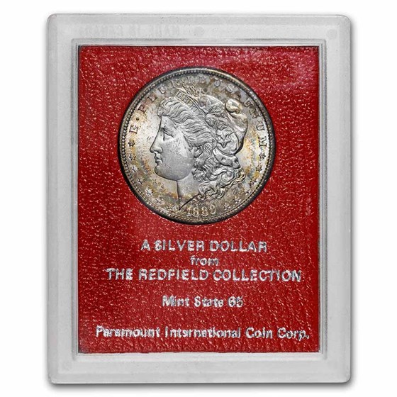 1889-S Morgan Dollar Redfield Collection MS-65 1889-S Morgan Dollar Redfield Collection MS-65