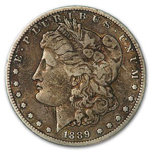 1889-S Morgan Dollar VF 1889-S Morgan Dollar VF