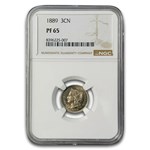 1889 Three Cent Nickel PF-65 NGC