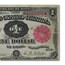1890 $1.00 Treasury Note Stanton VF (Fr#349)