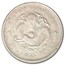 (1890-1908) China Hupeh Province Silver 10 Cash Avg Circ