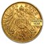 1890-1912 Germany Gold 10 Marks Prussia Wilhelm II Avg Circ