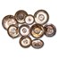 (1890-1942) Sterling Silver Coin Silver Dish Set (10 Pieces)
