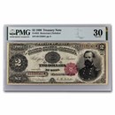 1890 $2.00 Treas Note James McPherson VF-30 PMG (Fr#356)