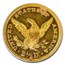 1890 $2.50 Liberty Gold Quarter Eagle PR-61 PCGS