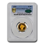1890 $2.50 Liberty Gold Quarter Eagle PR-66+ DCAM PCGS CAC