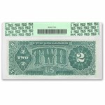 1890 $2 Treasury Note James B. McPherson AU-58 PPQ PCGS (Fr#353)