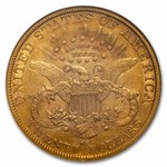 1890-CC $20 Liberty Gold Double Eagle AU-55 NGC