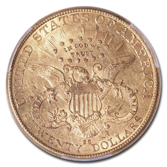 Buy 1890CC 20 Liberty Gold Double Eagle AU55 PCGS APMEX