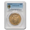 1890-CC $20 Liberty Gold Double Eagle AU-55 PCGS
