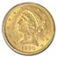 1890-CC $5 Liberty Gold Half Eagle MS-62+ PCGS CAC