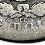 1890-CC Morgan Dollar AG