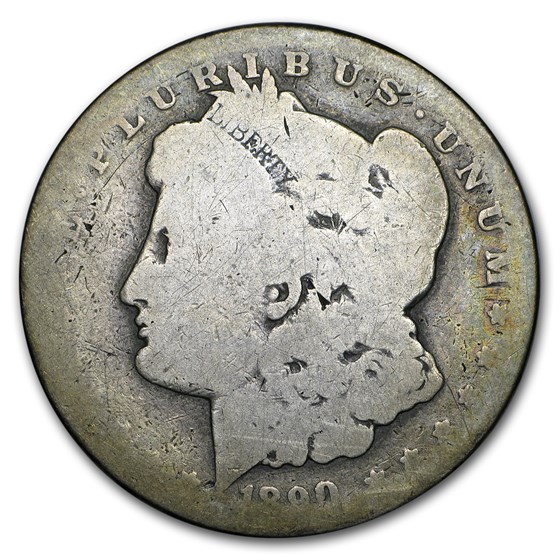 1890-CC Morgan Dollar AG 1890-CC Morgan Dollar AG