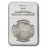 1890-CC Morgan Dollar AU-58 NGC