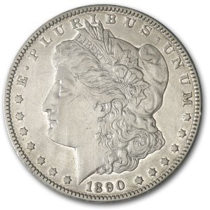 1890-CC Morgan Dollar AU Details (Cleaned) 1890-CC Morgan Dollar AU Details (Cleaned)