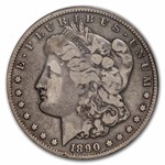 1890-CC Morgan Dollar Fine-12 PCGS (Tailbar)