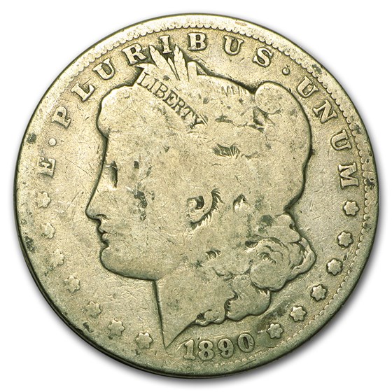 1890-CC Morgan Dollar Good