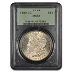 1890-CC Morgan Dollar MS-61 PCGS