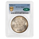 1890-CC Morgan Dollar MS-62 PCGS CAC