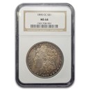 1890-CC Morgan Dollar MS-64 NGC (Toned)