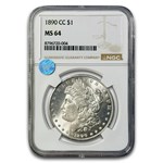 1890-CC Morgan Dollar MS-64 NGC