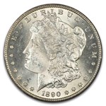 1890-CC Morgan Dollar MS-64 PCGS (Tailbar)