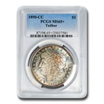 1890-CC Morgan Dollar MS-65+ PCGS (Tailbar)