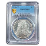1890-CC Morgan Dollar MS-65 PCGS