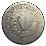 1890 Liberty Head V Nickel AG