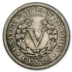 1890 Liberty Head V Nickel Fine
