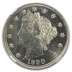 1890 Liberty Head V Nickel PF-66 NGC