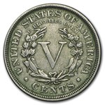 1890 Liberty Head V Nickel VF