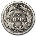 1890 Liberty Seated Dime Fine